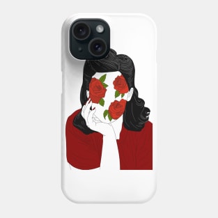 Rose Girl Phone Case