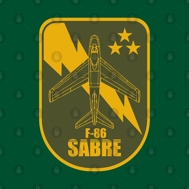 F-86 Sabre (Small logo) by TCP