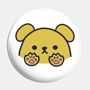 cute kawaii golden retriever dog Pin