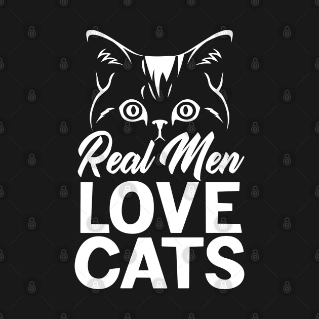 real men love cats by Cheeriness