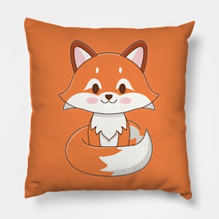 Cute Kawaii Fox Pillow