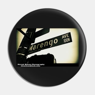 Marengo Avenue, Pasadena, California by Mistah Wilson Pin