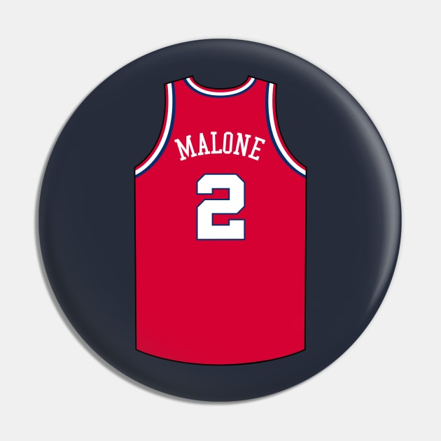 Moses Malone Philadelphia Jersey Qiangy Pin by qiangdade