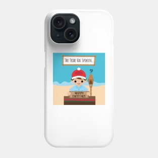 Holiday Cartoon Jeff Probst Phone Case