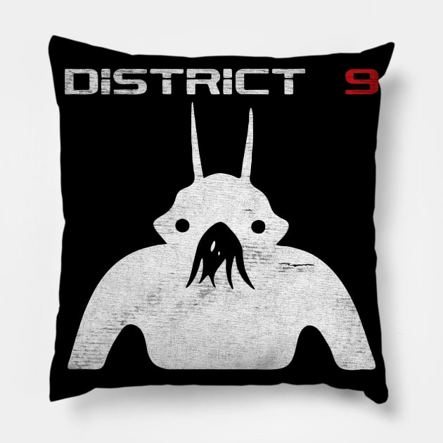 District 9 Humans Only Pillow by Flickering_egg