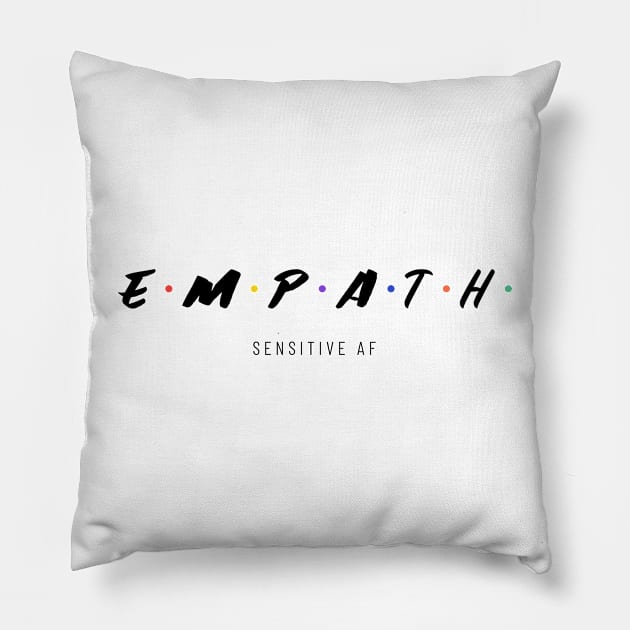 Empath Pillow by Cosmic Whale Co.