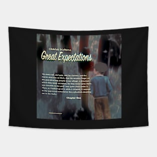 Great Expectations image and text Tapestry