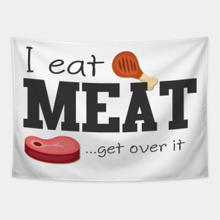 I Eat Meat Tapestry