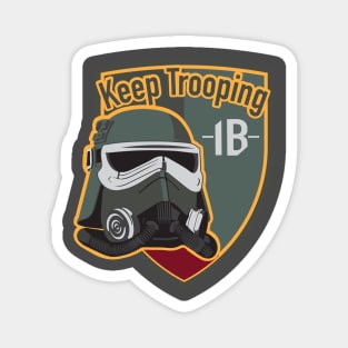 Keep Trooping Mud Magnet