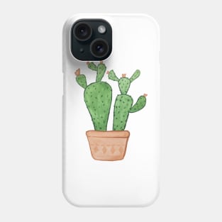 Prickly Pear Cactus Phone Case