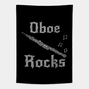 Oboe Rocks, Oboist Goth Heavy Rock Musician Tapestry