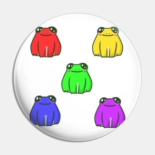 froggy friends: 6 Pin