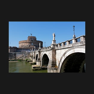 Saint Angelo Bridge Rome T-Shirt