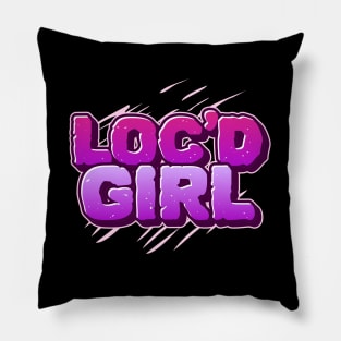 Loc'd Girl Pillow