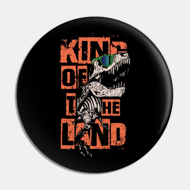 King of the Land Pin by WorldDinosaurs