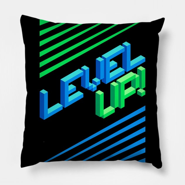 Level Up Pillow by Z1