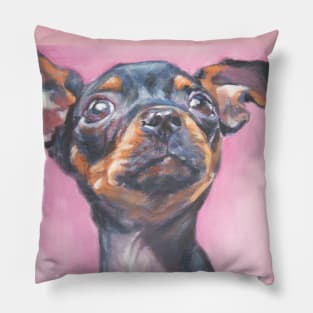 Chihuahua Fine Art Painting Pillow