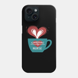 cardiac nurse need a coffee Phone Case