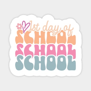 First Day of School Magnet