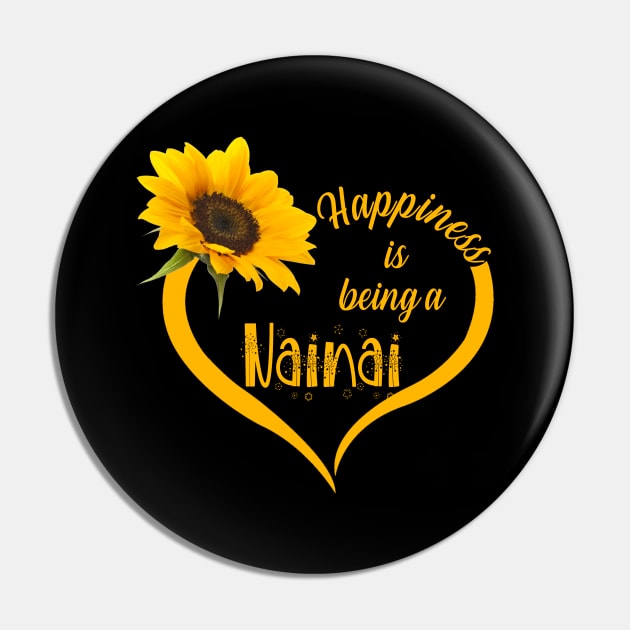 Happiness Is Being A Nainai Pin by Damsin