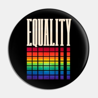 EQUALITY LGBTQ Pin