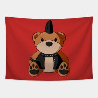 Punk Boy Teddy Bear Tapestry