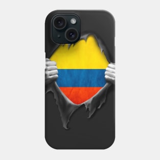 Colombia Flag. Proud Colombian Phone Case