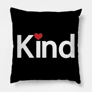 Kind being kind artwork Pillow