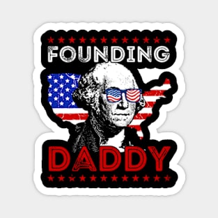 George Washington USA Founding Daddy Magnet