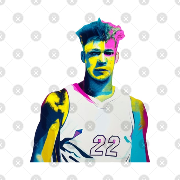 Jimmy Butler Abstract by YungBick