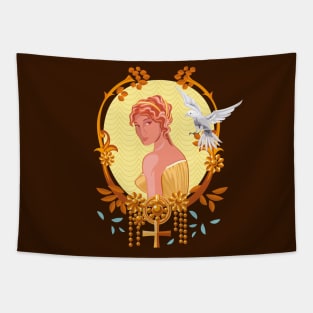 Aphrodite goddess Tapestry