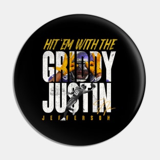 The Griddy Jefferson Pin