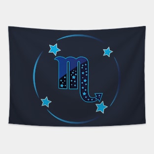 Zodiac Astrology Scorpio Tapestry