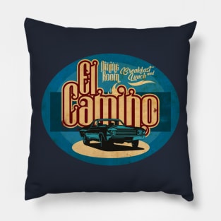 El Camino Vintage Pillow