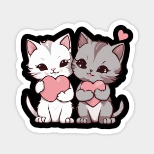 Kawaii Maine Coon Cat Magnet