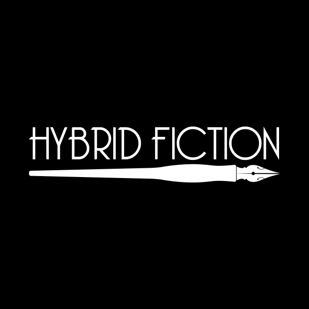 Hybrid Fiction Logo White by HybridFiction