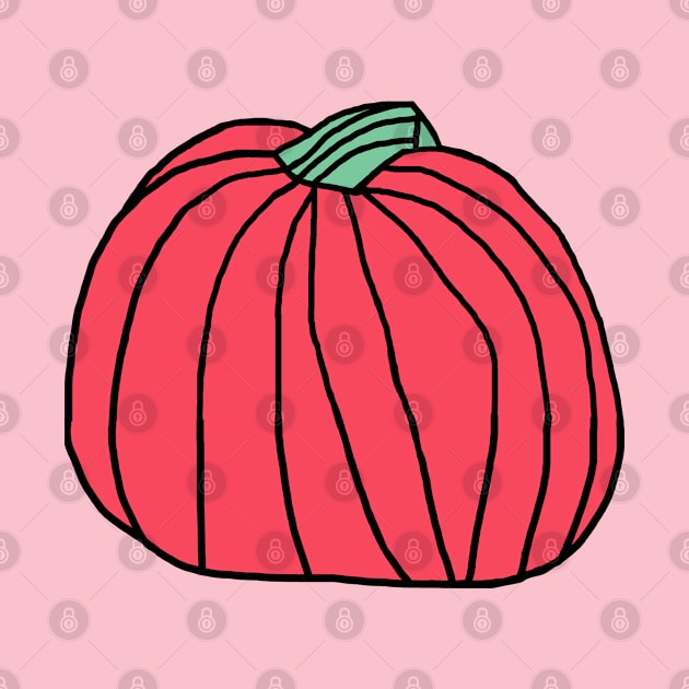 Big Red Pumpkin by ellenhenryart