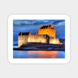 Eilean Donan Castle HDR , January 2016 Magnet