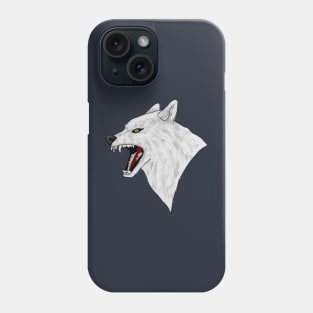 White wolf/Werewolf Phone Case