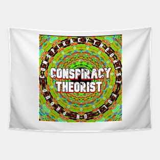 conspiracy theorist t shirt Tapestry