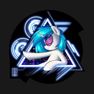 Vinyl Scratch - City Lights T-Shirt