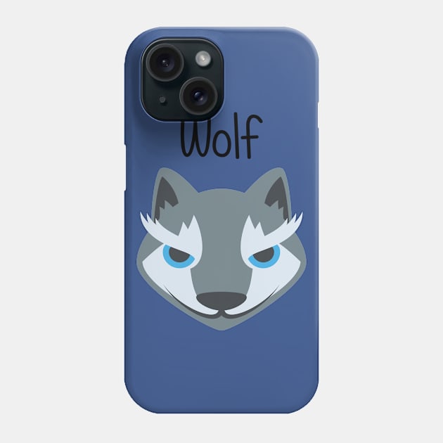 Big Bad Wolf Phone Case by EclecticWarrior101