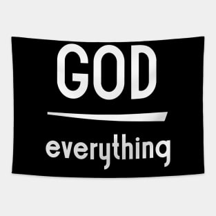 God over everything Tapestry