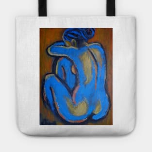 Blue Back 1 - Female Nude Tote