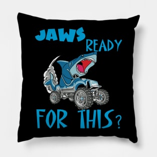 Jaws Ready For This? Pillow