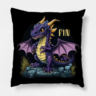 Cute Dragonpets Fin Dragon Doll Fursuiter Cosplayer Pillow