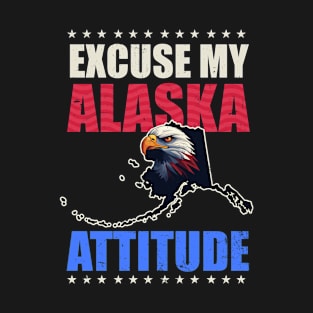 Alaska Lover Shirt | Excuse My Alaska Attitude T-Shirt