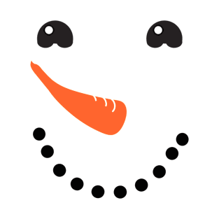 Snowman face T-Shirt