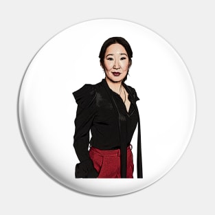 Killing Eve Sandra Cartoonish Pin