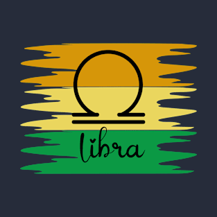 Libra zodiac symbol T-Shirt